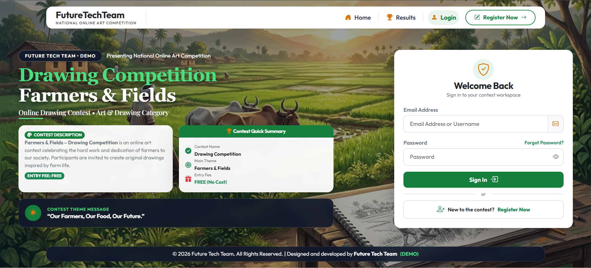 Contest Portal